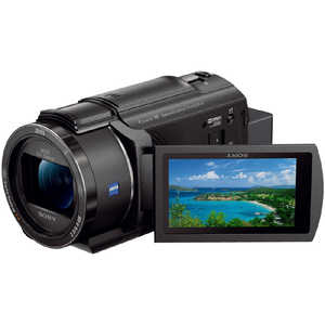 ソニー　SONY デジタル4Kビデオカメラ メモリースティック/SD対応 64GBメモリー内蔵 FDR-AX45A (B) ブラック