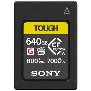 ソニー　SONY CFexpressカード Type A TOUGH(タフ) CEA-Gシリーズ (640GB) CEA-G640T
