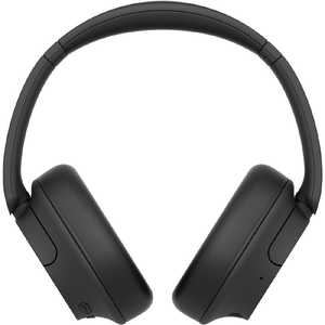 ソニー　SONY ブルートゥースヘッドホン ブラック［リモコン・マイク対応 /Bluetooth /ノイズキャンセリング対応］ WH-CH720N BC