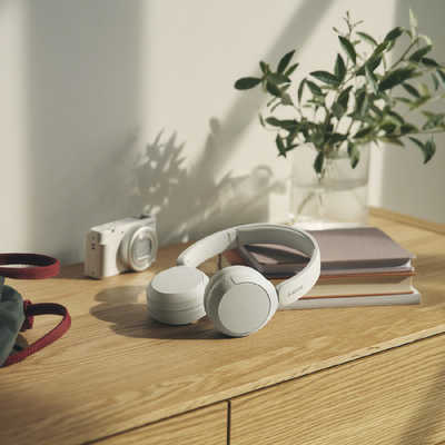 ソニー SONY ブルートゥースヘッドホン ホワイト［リモコン