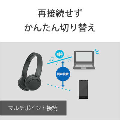 Amazon.co.jp: ソニー ワイヤレスヘッドホン WH-CH510 BZ