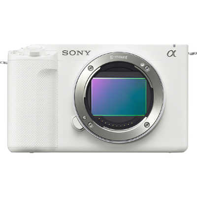 SONY 宙ぶらりん α ミラーレス一眼 【ホワイト】【レンズなし】【充電 