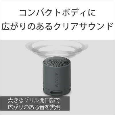 ソニー SONY ワイヤレスポータブルスピーカー ブラック［防水 ...