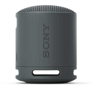 ソニー　SONY ワイヤレスポータブルスピーカー ブラック［防水 /Bluetooth対応］ SRS-XB100 BC