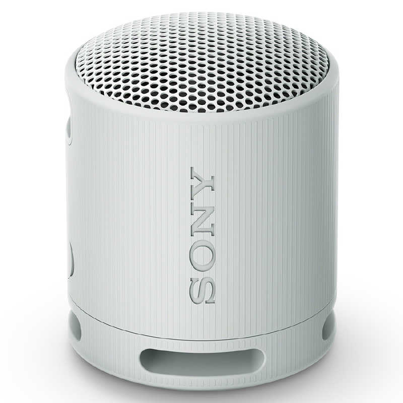 ソニー　SONY ソニー　SONY ワイヤレスポータブルスピーカー ライトグレー ［防水 /Bluetooth対応］ SRS-XB100 HC SRS-XB100 HC