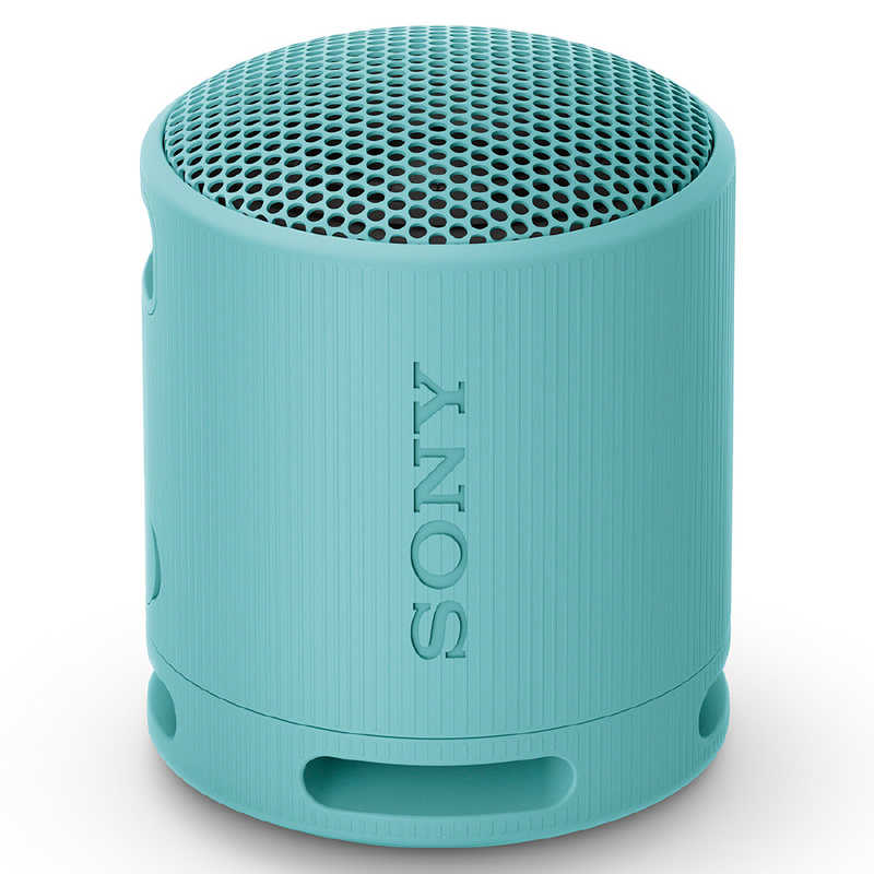 ソニー　SONY ソニー　SONY ワイヤレスポータブルスピーカー ブルー［防水 /Bluetooth対応］ SRS-XB100 LC SRS-XB100 LC