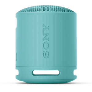 ソニー　SONY ワイヤレスポータブルスピーカー ブルー［防水 /Bluetooth対応］ SRS-XB100 LC