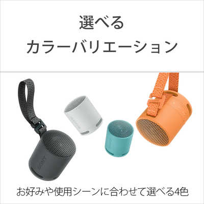 ソニー SONY ワイヤレスポータブルスピーカー オレンジ［防水 