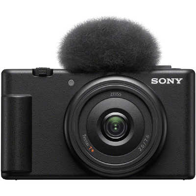 ソニー SONY コンパクトデジタルカメラ VLOGCAM ZV-1F ブラック の通販