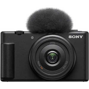 ソニー　SONY コンパクトデジタルカメラ VLOGCAM ZV-1F ブラック