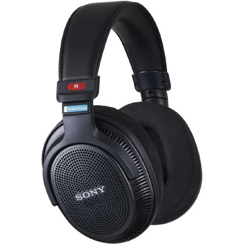 ソニー　SONY ソニー　SONY モニターヘッドホン ブラック［φ6.3mm 標準プラグ /ハイレゾ対応］ MDR-MV1 MDR-MV1