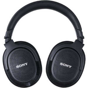 ソニー　SONY モニターヘッドホン ブラック［φ6.3mm 標準プラグ /ハイレゾ対応］ MDR-MV1