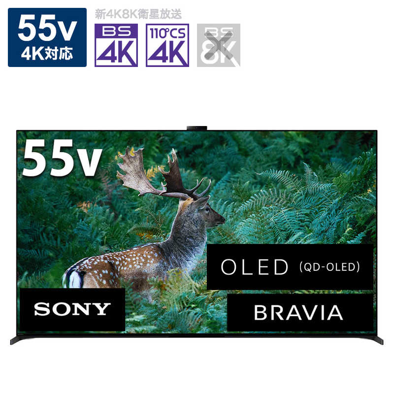 ソニー　SONY ソニー　SONY 4K有機ELテレビ BRAVIA(ブラビア) A95Lシリーズ [55V型 /4Kチューナー内蔵 /YouTube対応] XRJ-55A95L XRJ-55A95L