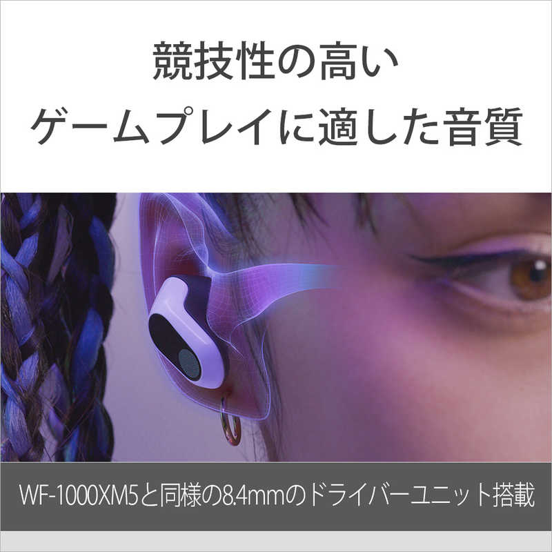 ソニー　SONY ソニー　SONY ゲーミングヘッドセット INZONE Buds ホワイト [ワイヤレス (Bluetooth＋USB-C) / 両耳 / イヤホンタイプ] WF-G700N/WZ WF-G700N/WZ