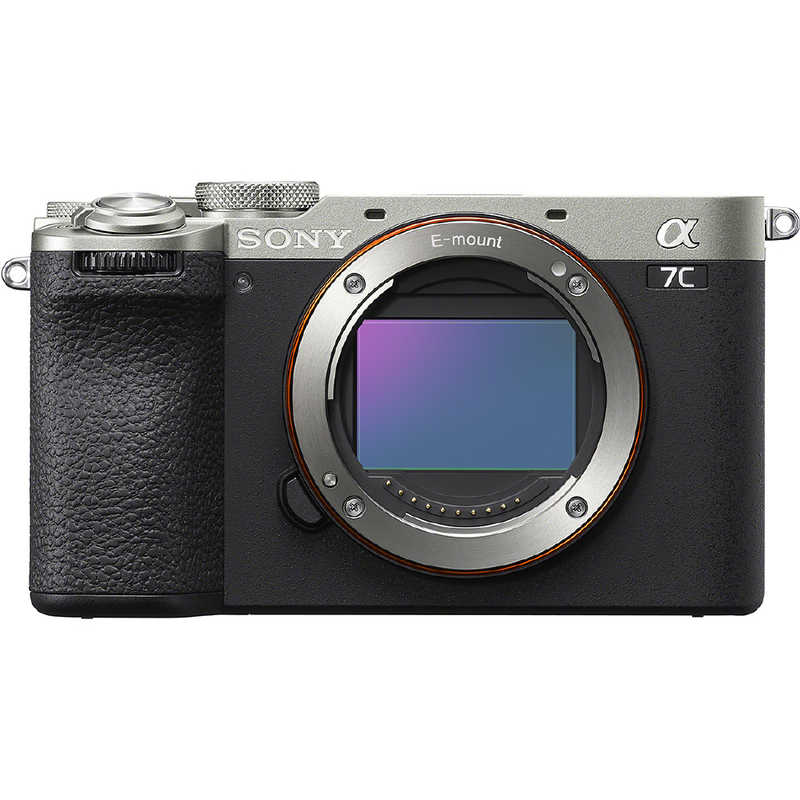 ソニー　SONY ソニー　SONY ミラーレス一眼カメラ α7C II ボディ ILCE-7CM2 S シルバー α7C II ボディ ILCE-7CM2 S シルバー