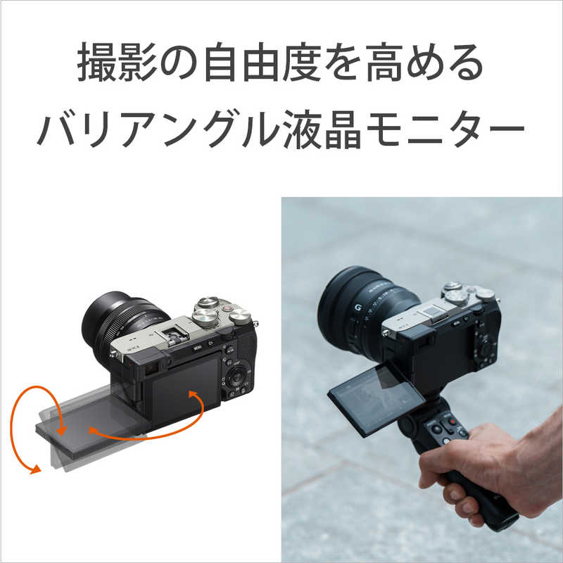 ソニー　SONY ソニー　SONY ミラーレス一眼カメラ α7C Ⅱ ボディ ILCE-7CM2 S シルバー ILCE-7CM2 S シルバー