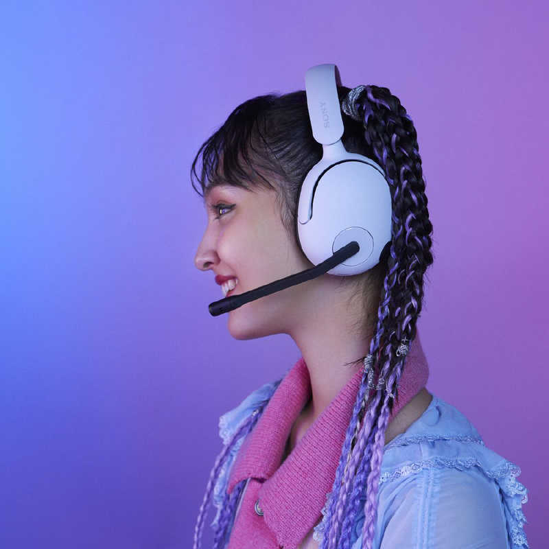 ソニー　SONY ソニー　SONY ゲーミングヘッドセット INZONE H5 モンスターハンター ワイルズ 推奨音質 ブラック [ワイヤレス (USB)＋有線 / 両耳 / ヘッドバンドタイプ] WH-G500BZ WH-G500BZ