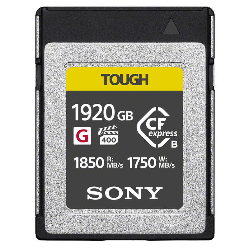 ソニー　SONY ソニー　SONY CFexpress TypeB メモリーカードタフ仕様 CEB-G1920T TOUGH(タフ) CEB-Gシリーズ CEBG-1920T CEBG-1920T
