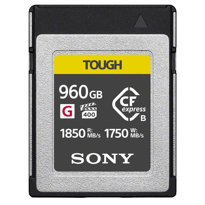 ソニー　SONY ソニー　SONY CFexpress TypeB メモリーカードタフ仕様 TOUGH(タフ)CEB-Gシリーズ CEB-G960T CEB-G960T