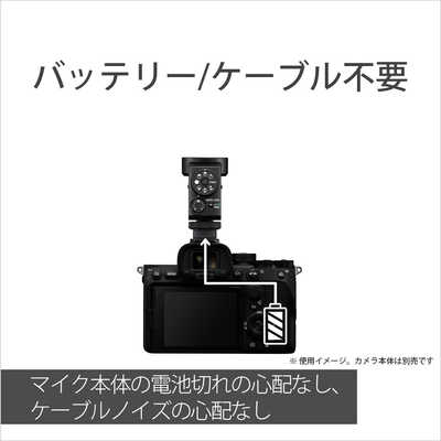 ソニー SONY ショットガンマイクロホン ブラック ECM-M1 の通販 