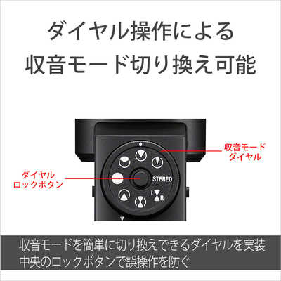 ソニー SONY ショットガンマイクロホン ブラック ECM-M1 の通販 