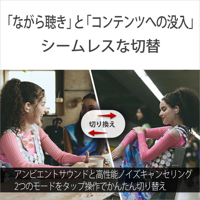 ソニー　SONY ソニー　SONY 完全ワイヤレスイヤホン LinkBuds Fit ( リンクバッズフィット ) ［ノイズキャンセリング対応 /Bluetooth対応］ ブラック WF-LS910N (B)  WF-LS910N (B) 