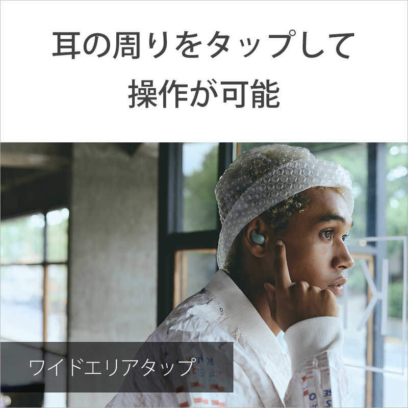 ソニー　SONY ソニー　SONY 完全ワイヤレスイヤホン LinkBuds Fit ( リンクバッズフィット ) ［ノイズキャンセリング対応 /Bluetooth対応］ ブラック WF-LS910N (B)  WF-LS910N (B) 