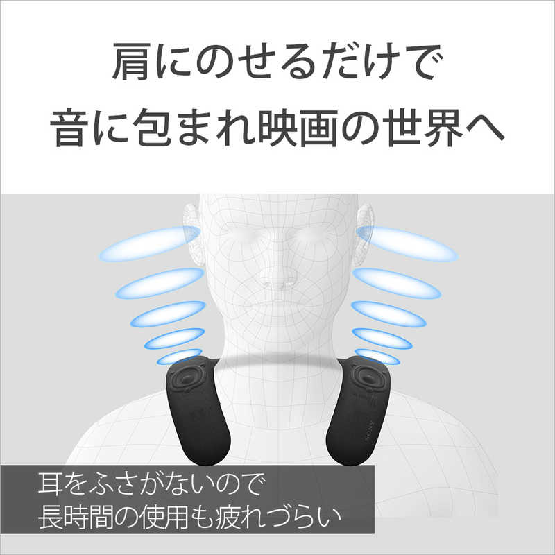 ソニー　SONY ソニー　SONY ネックスピーカー ［防水 /Bluetooth対応］ HT-AN7 HT-AN7