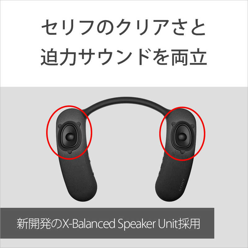ソニー　SONY ソニー　SONY ネックスピーカー ［防水 /Bluetooth対応］ HT-AN7 HT-AN7
