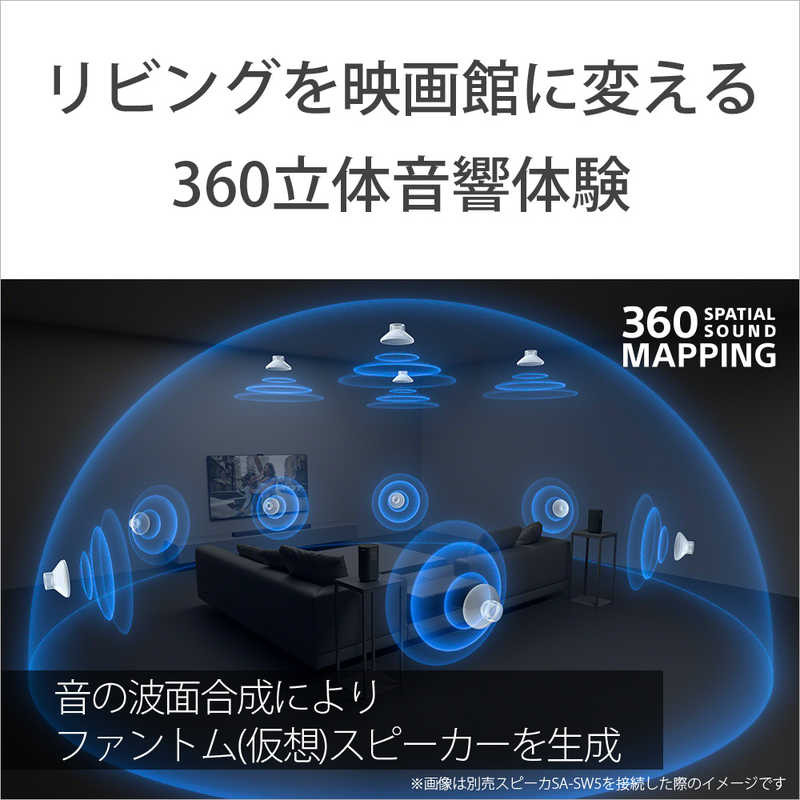 ソニー　SONY ソニー　SONY サウンドバー ［ハイレゾ対応 /DolbyAtmos対応 /Wi-Fi対応 /Bluetooth対応］ HT-A8000 HT-A8000