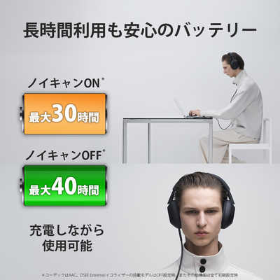 ソニー SONY ブルートゥースヘッドホン ［ ノイズキャンセリング対応