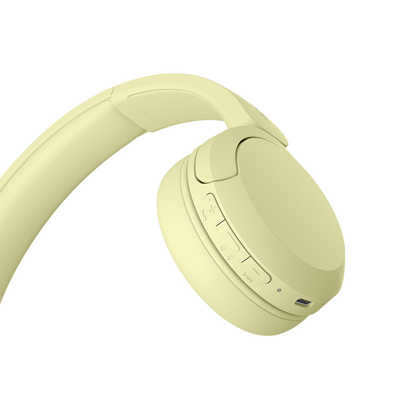 ソニー SONY ブルートゥースヘッドホン ［Bluetooth対応］ イエロー WH