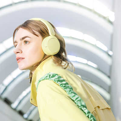 SONY ノイキャンワイヤレスヘッドホン イエローグリーン SONY ノイキャンワイヤレスヘッドホン イエローグリーン SONY SONY