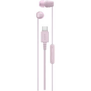 ソニー SONY USBタイプCイヤホン ピンク IER-EX15C PZ ソニー SONY USBタイプCイヤホン ピンク IER-EX15C PZ