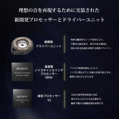 ソニー SONY 完全ワイヤレスイヤホン WF-1000XM6 ブラック［ ノイズ