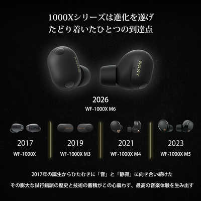 【超極美品】SONY ワイヤレスイヤホン WF 1000MX6 プラチナシルバー ソニー SONY 完全ワイヤレスイヤホン WF-1000XM6 プラチナシルバー