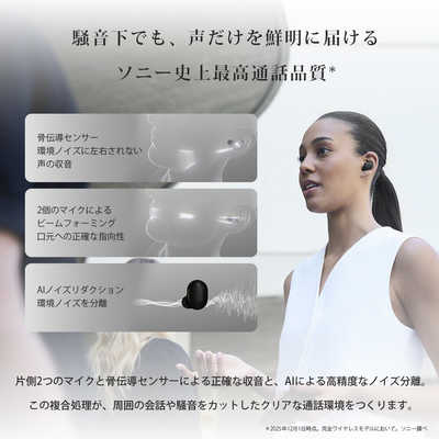 ソニー SONY 完全ワイヤレスイヤホン WF-1000XM6 プラチナシルバー