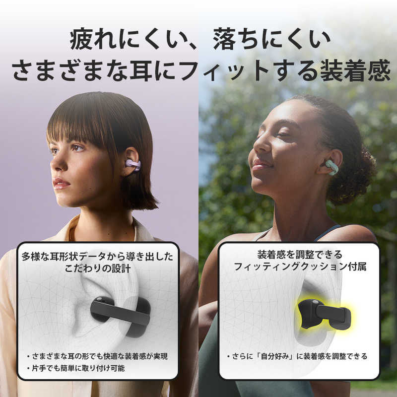 ソニー　SONY ソニー　SONY 完全ワイヤレスイヤホン LinkBuds Clip ［ イヤーカフ型 ( オープンイヤー型 ) ］ ブラック WF-LC900 BZ WF-LC900 BZ