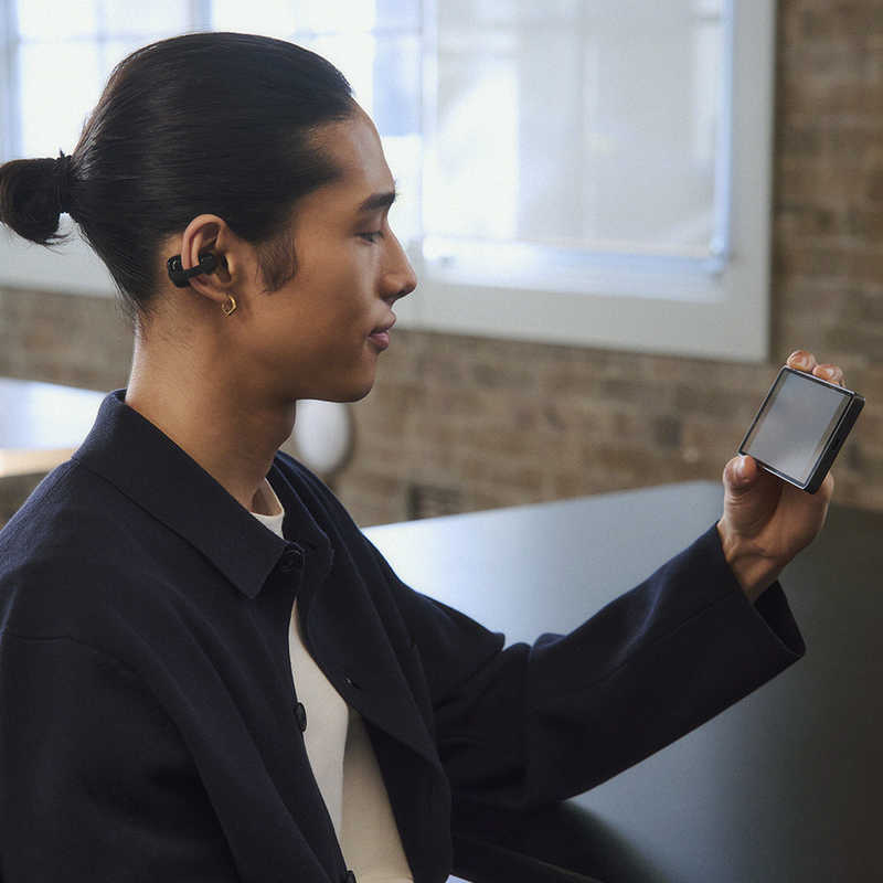 ソニー　SONY ソニー　SONY 完全ワイヤレスイヤホン LinkBuds Clip ［ イヤーカフ型 ( オープンイヤー型 ) ］ ブラック WF-LC900 BZ WF-LC900 BZ