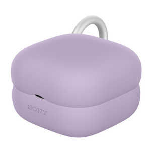ソニー　SONY LinkBuds Clip（ リンクバッズ クリップ ）用ケースカバー ラベンダー HAC-LC900CAVC