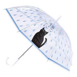 スパイス 雨の日が待ち遠しくなるデザインに優れた HAPPY CLEAR UMBRELLA キャットインザレイン HHLG8010