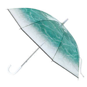 スパイス 雨の日が待ち遠しくなるデザインに優れた HAPPY CLEAR UMBRELLA ウェーブ HHLG2020