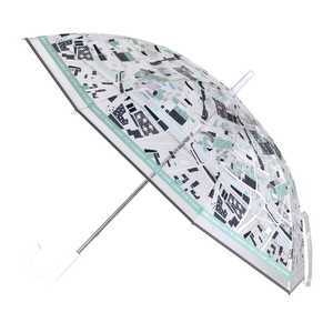 スパイス 雨の日が待ち遠しくなるデザインに優れた HAPPY CLEAR UMBRELLA マップ HHLG2040