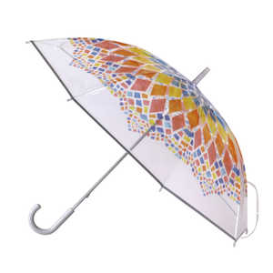 スパイス 雨の日が待ち遠しくなるデザインに優れた HAPPY CLEAR UMBRELLA ステンドグラス HHLG2060