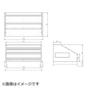ダイキン DAIKIN 防雪フード 吹出口用 KPS26D560T ダイキン DAIKIN 防雪フード 吹出口用 KPS26D560T