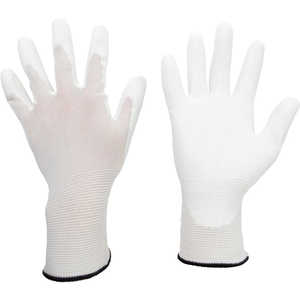 ミドリ安全 薄手 品質管理用手袋(手のひらコート) 10双入 SS NPU-150-SS