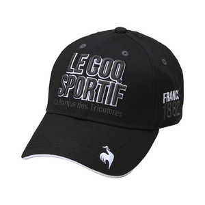 ルコック メンズ 定番ロゴキャップ ブラック 【返品交換不可】 LG5SCP00M_25SS ルコック メンズ 定番ロゴキャップ ブラック 【返品交換不可】 LG5SCP00M_25SS