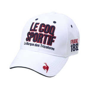 ルコック メンズ 定番ロゴキャップ ホワイト 【返品交換不可】 LG5SCP00M_25SS ルコック メンズ 定番ロゴキャップ ホワイト 【返品交換不可】 LG5SCP00M_25SS