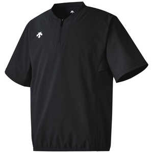 デサント DESCENTE 半袖 ストレッチジャケット ブラック 2XO DB5SJK32M 【返品交換不可】 DB5SJK32M_25SS