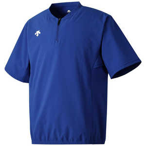 デサント DESCENTE 半袖 ストレッチジャケット ブルー S DB5SJK32M 【返品交換不可】 DB5SJK32M_25SS